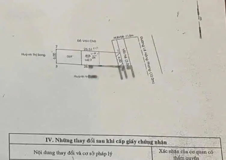 Nhà lầu mái mặt tiền lê hồng phong. 1 trệt 1 lầu phú hoà gần chợ bình điềm diện tích: 6x25 (142.7m)