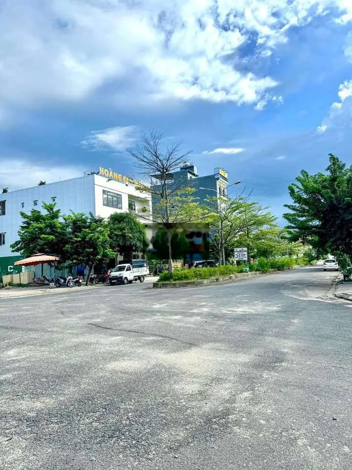 Bán lô góc 2 MT Điện Âm khu Dầu Khí Hòa Quý, giá Tố.t
