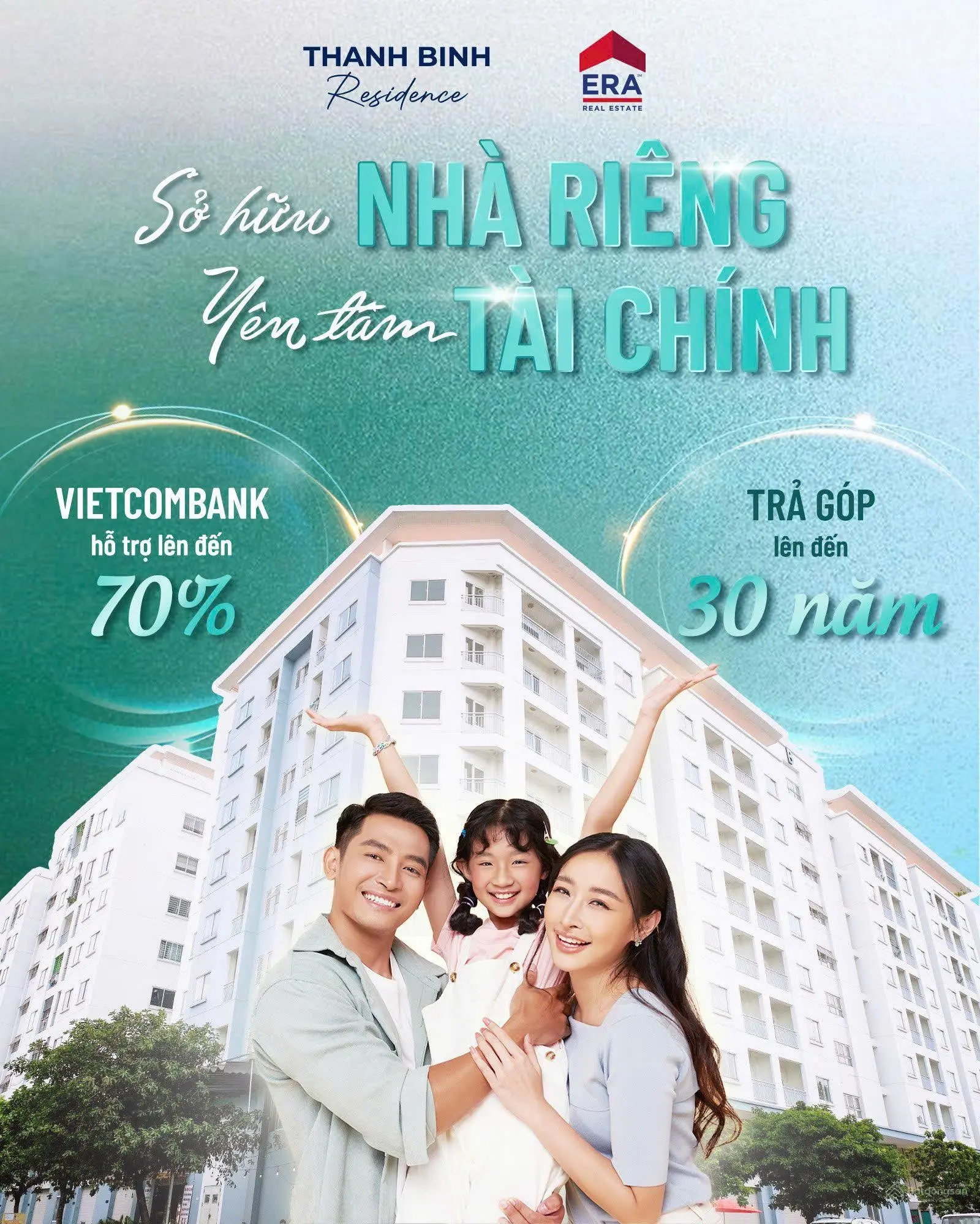 Chỉ 1,2 tỷ sở hữu căn hộ 2PN 2WC dự án Thanh Bình Residence