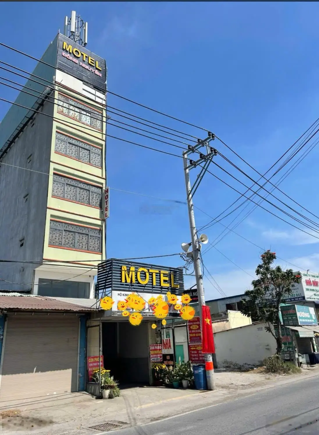 Bán khách sạn mặt tiền (12m2) ,dt :171m2- nguyễn duy trinh q9, doanh thu 80tr/tháng, giá tốt 17ti2