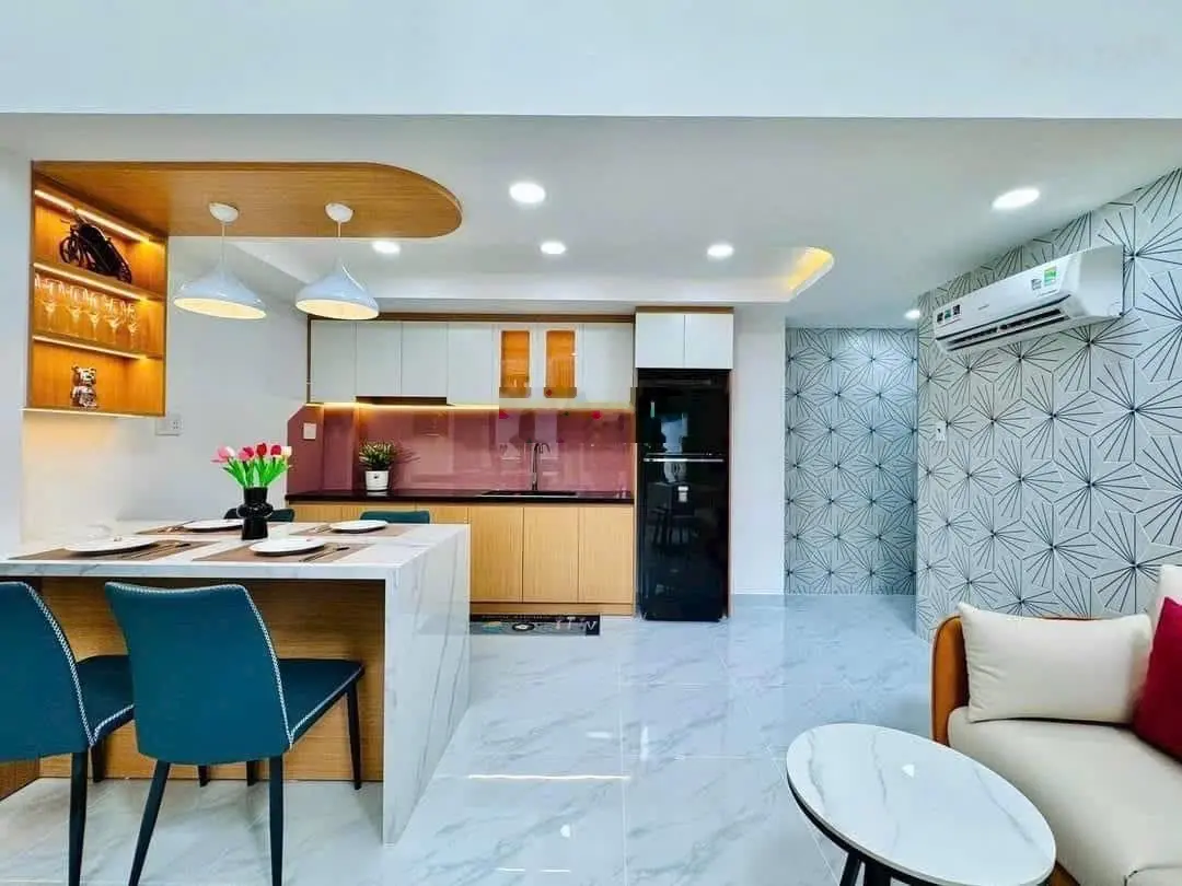 Giảm sâu 300tr nhà Lê Quang Định - 57m2 - Shr - đang thuê 25tr/ tháng
