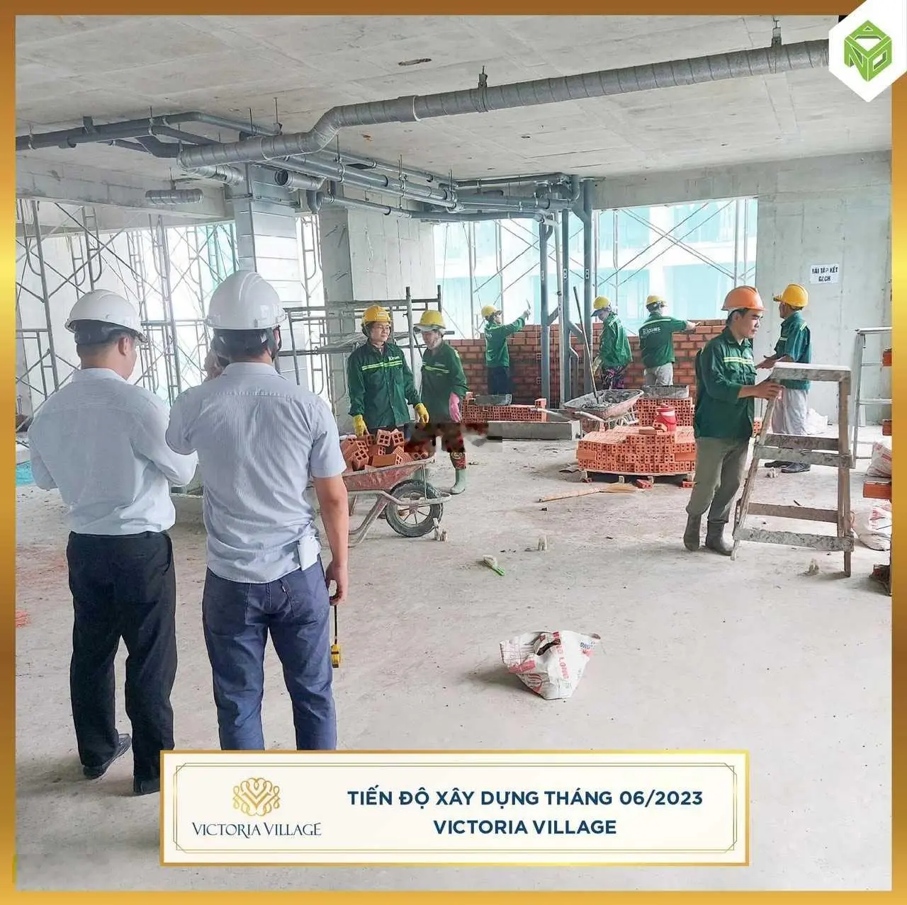 Chủ bán gấp Victoria Village 3PN 88m2 4,8 tỷ view sông đã cất nóc đang hoàn thiện có lịch nhận nhà