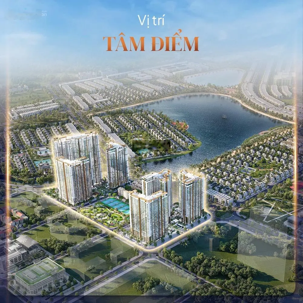 Bán căn hộ 2PN2VS phân khu Hawaii, tầng đẹp, bàn giao NT cao cấp, view sông, biệt thự Ngọc Trai