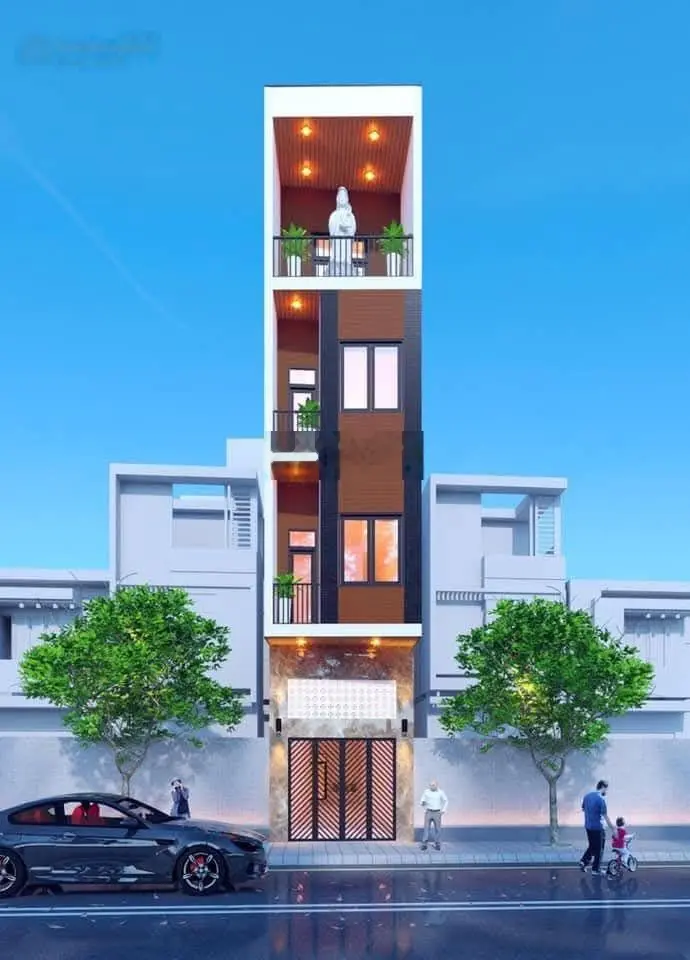 Bán nhà 5.5 tầng MT HÙNG VƯƠNG - HẢI CHÂU 2 đang cho thuê 34tr/1th giá rẻ