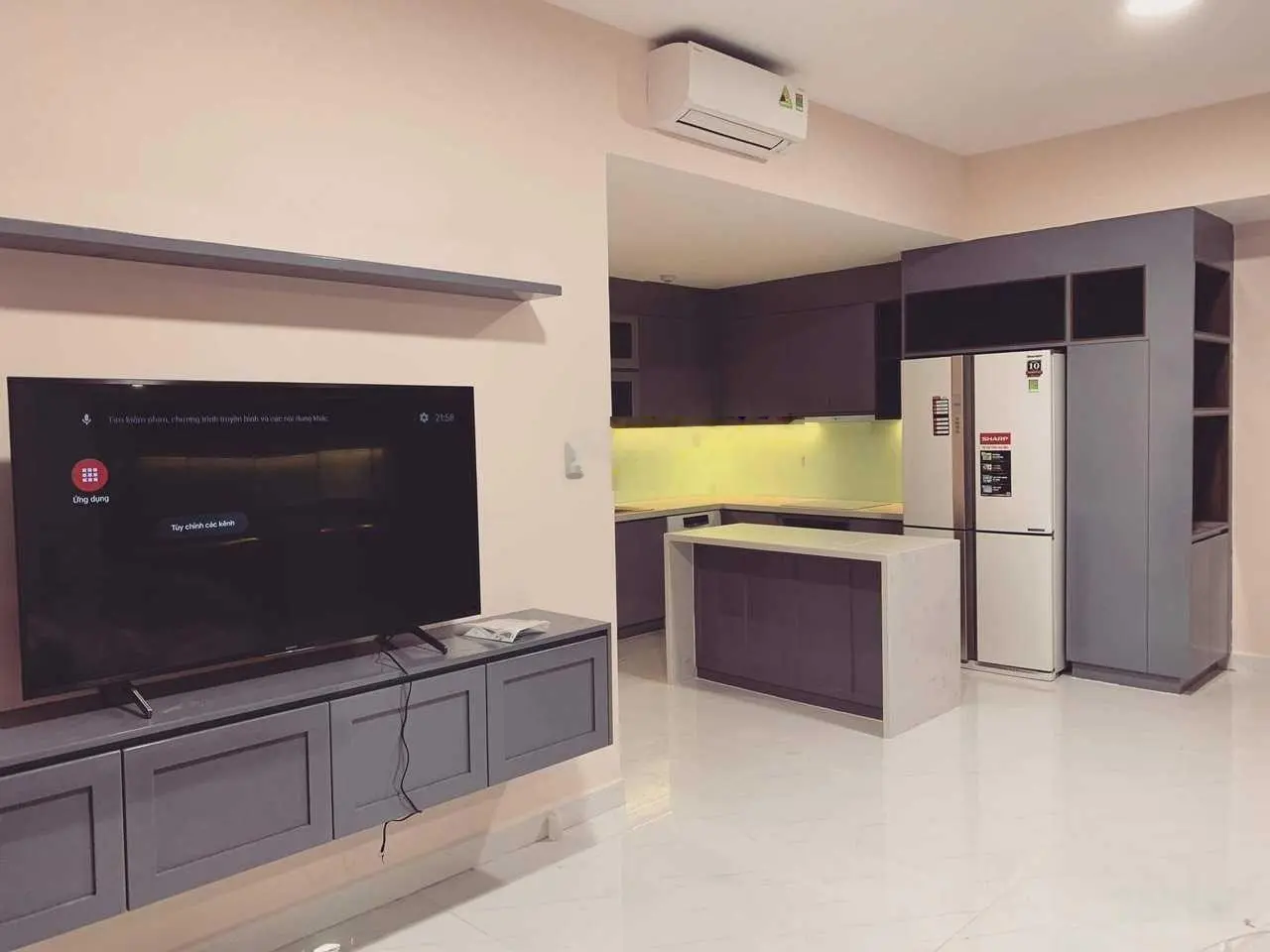Bán căn hộ 3 phòng ngủ 90.7m2 nội thất cao cấp view sông giá chỉ 4 tỷ 390 - Dự án Safira Khang Điền