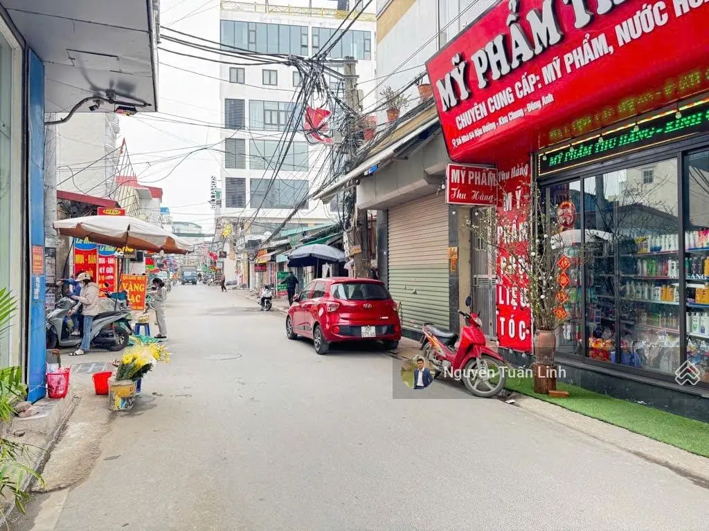 Đất tạo dòng tiền 54m2 Hậu Dưỡng, Kim Chung, ngõ thông ô tô Dân cư đông đúc
