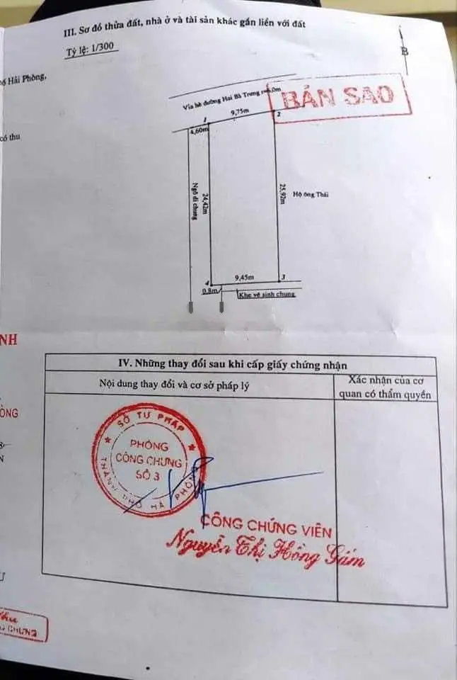 Bán nhà mặt đường Hai Bà Trưng - 240m2 - mặt tiền 9,75m - 6 tầng - cạnh ngõ to - giá 59 tỷ