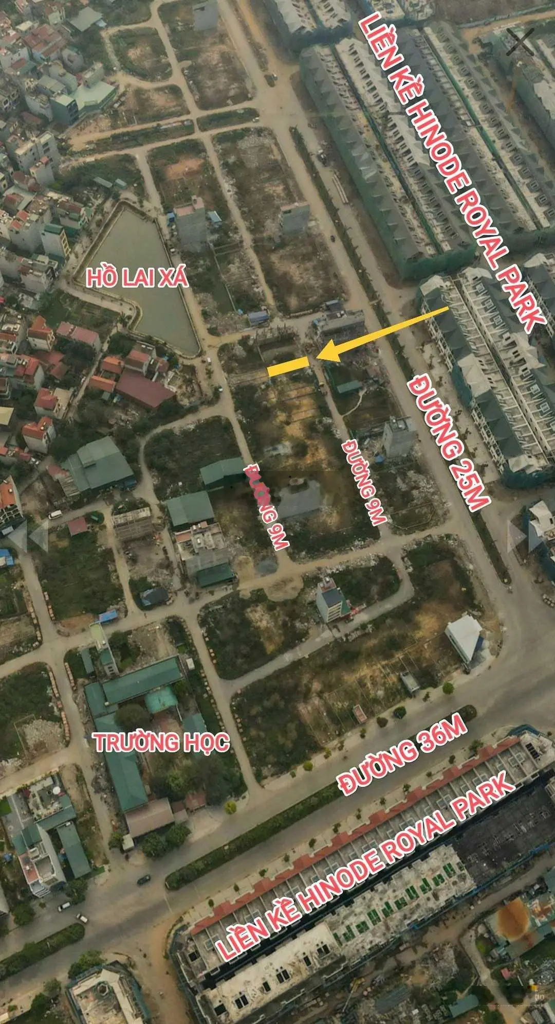 Bán đất dịch vụ tại Thăng Long 9, Hoài Đức. Diện tích 72m2, giá 78,48 tỷ