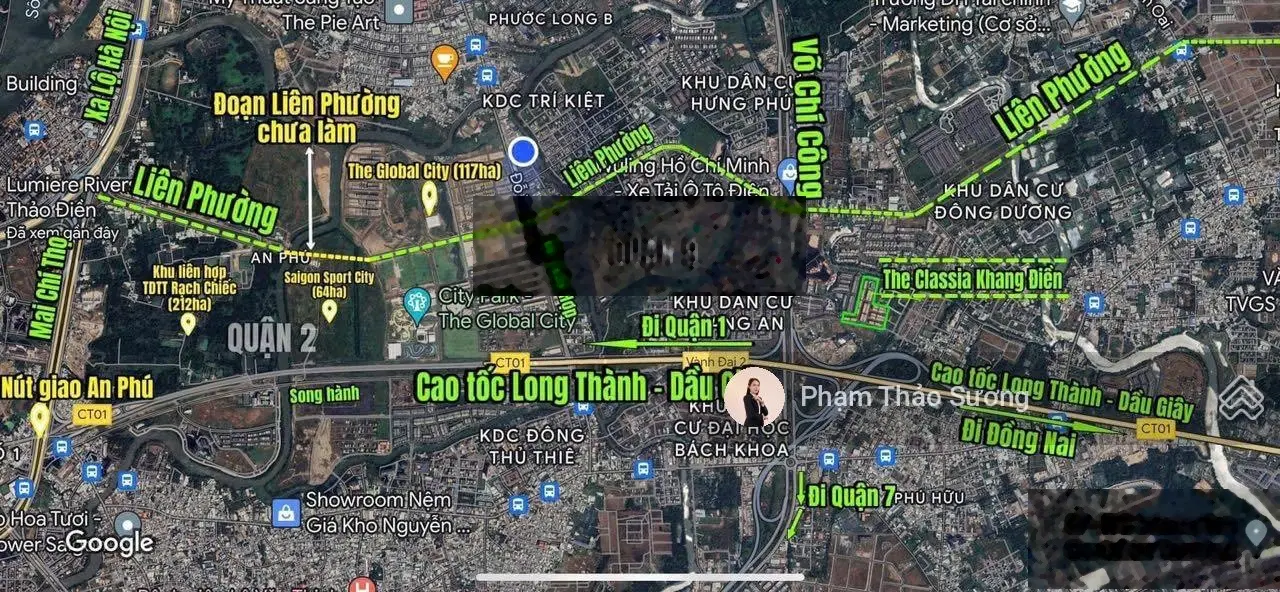 Hàng ngon giá tốt! Một nền duy nhất 315m2 - sát đường 659 chỉ 69,8 triệu/m2 - đối diện Global City