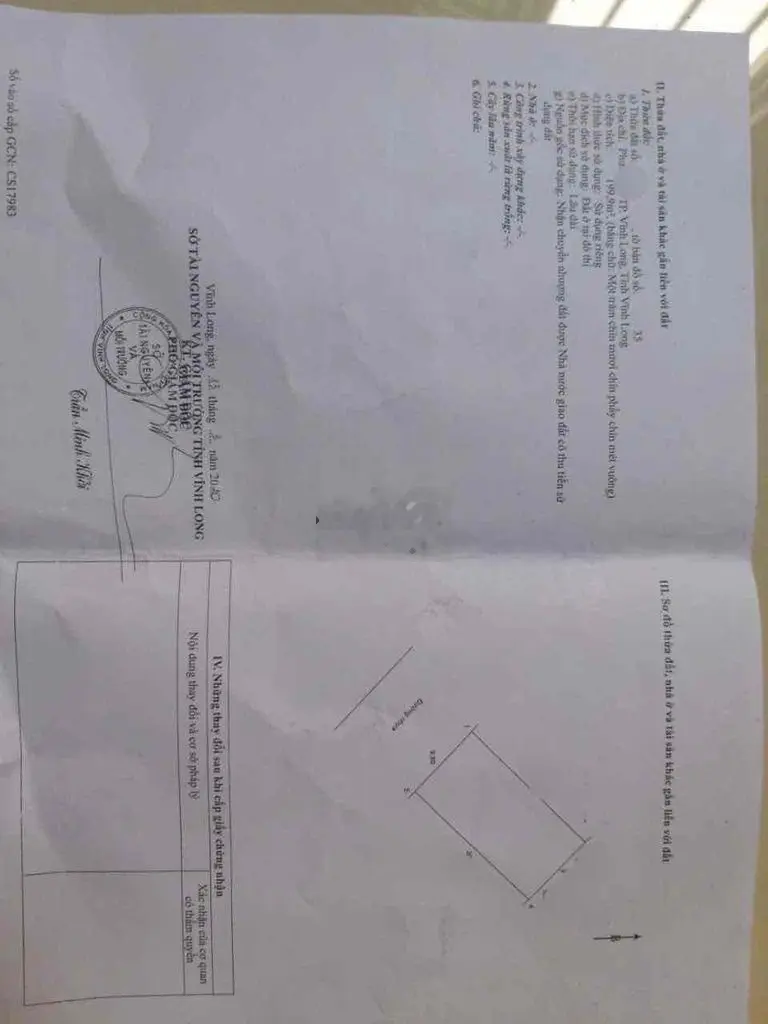 Chính Chủ Cần Bán Nhanh Lô Biệt Thự 200m2
