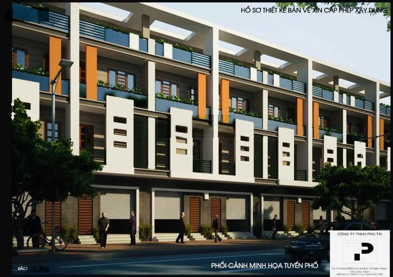 Bán dự án nhà liền kề đường Lê Hồng Phong, Phường Kinh Bắc, thành phố Bắc Ninh