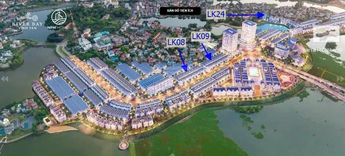 Cần bán biệt thự giá 4,032 tỷ VND tại KĐT Bắc Đầm Vạc, Vĩnh Phúc