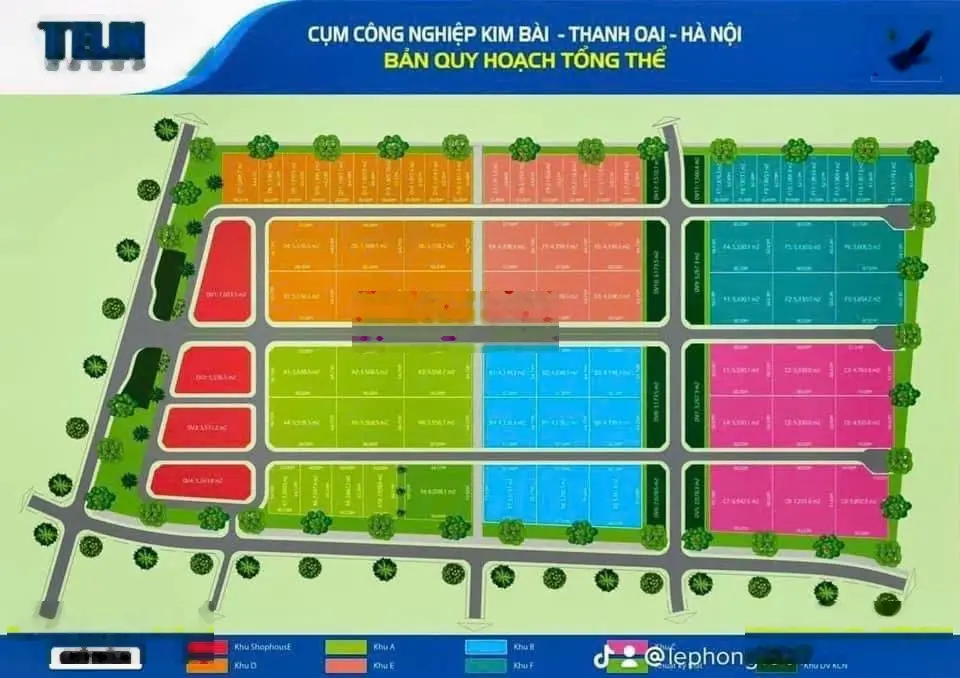 Chính chủ cần bán 2600m2 nhà xưởng Cụm CN Kim Bài, Thanh Oai, Hà Nội giá: 7,6tr/m2 Lh: 0989 388 ***