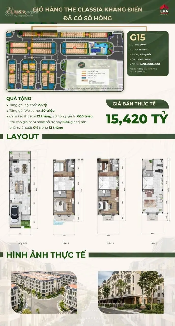 Bán biệt thự phố Clasia Khang Điền. Khu compound an ninh tuyệt đối. Giá 15 tỷ. Hàng đẹp hiếm có