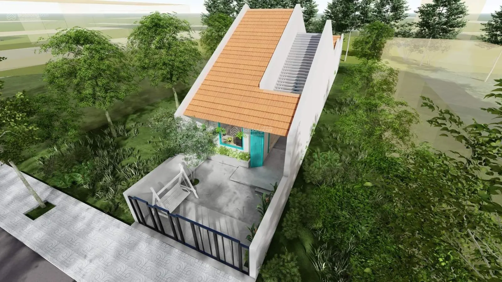 Đất KDC đẹp nhất Tương Bình Hiệp, 203,6m2 thổ cư 100% - sẵn sổ giá chỉ 2,83 tỷ MT nhựa 7m vỉa hè 5m