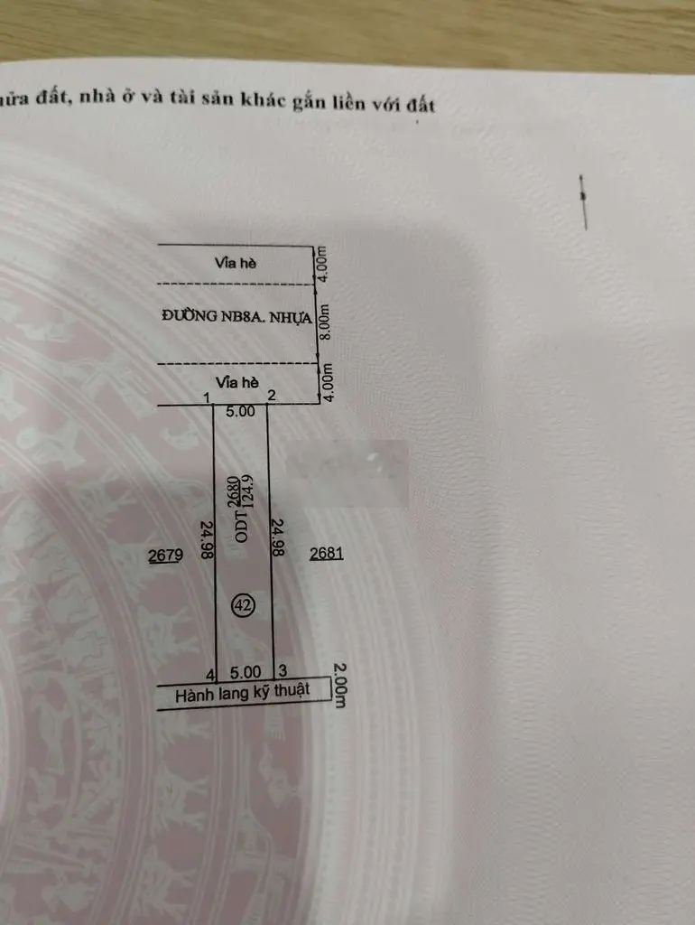 Cần bán lô đất đẹp mặt tiền khu dân cư IJC Vĩnh Tân - Tân Uyên