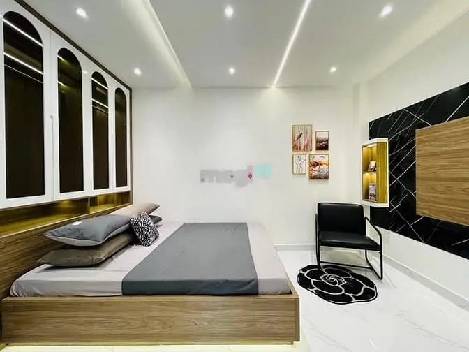 Siêu Phảm Hẻm 5m🆘Lê Văn Thọ P16 4.5X12M🆘4 Lầu 4pn 4wc Full Nội Thất