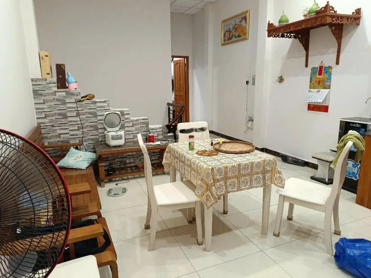 Nhà phố mặt tiền đường thông nhựa 8m khu dân cư Phú Thuận