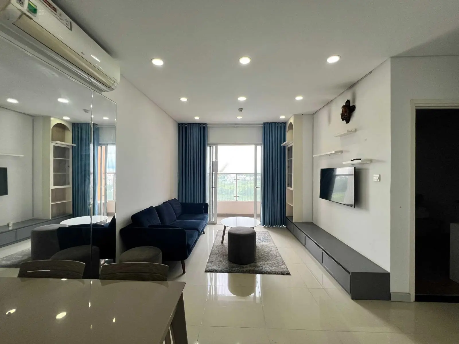 Căn hộ Dragon Hill 2 - 75m2 (2PN + 2WC) - sổ hồng, căn góc
