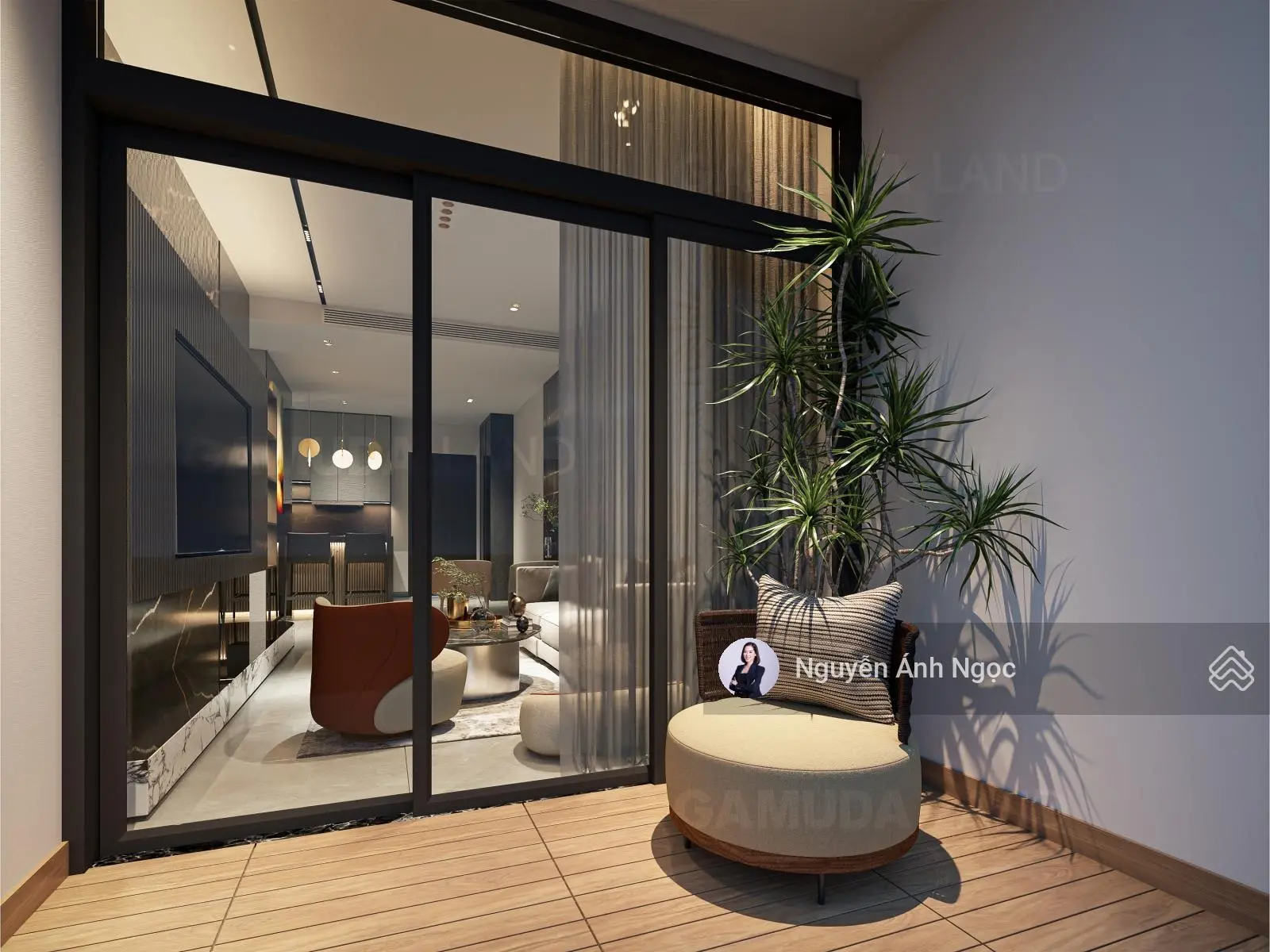 Chuyển nhượng gấp căn 2PN góc Eaton Park - A5.2x.08 - View trung tâm & Landmark 81 HĐMB 8,3 tỷ