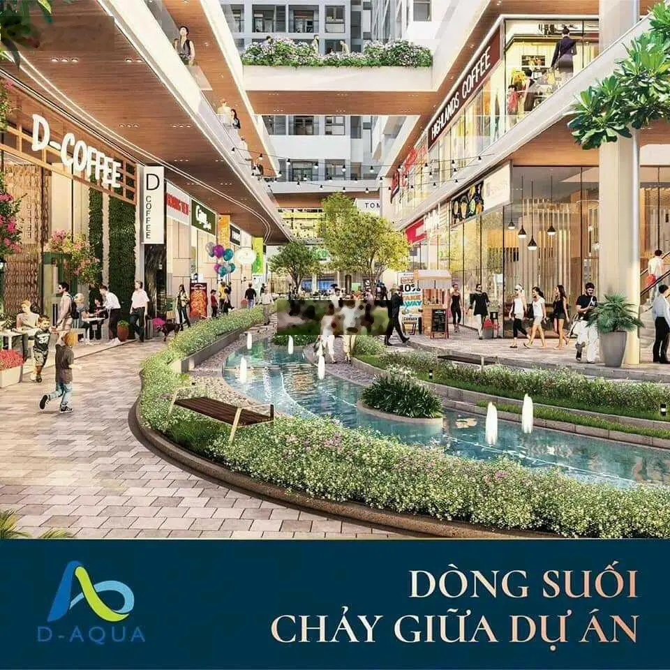 Căn hộ D - Aqua 68m2 bếp kín view Võ Văn Kiệt 3.350 tỷ