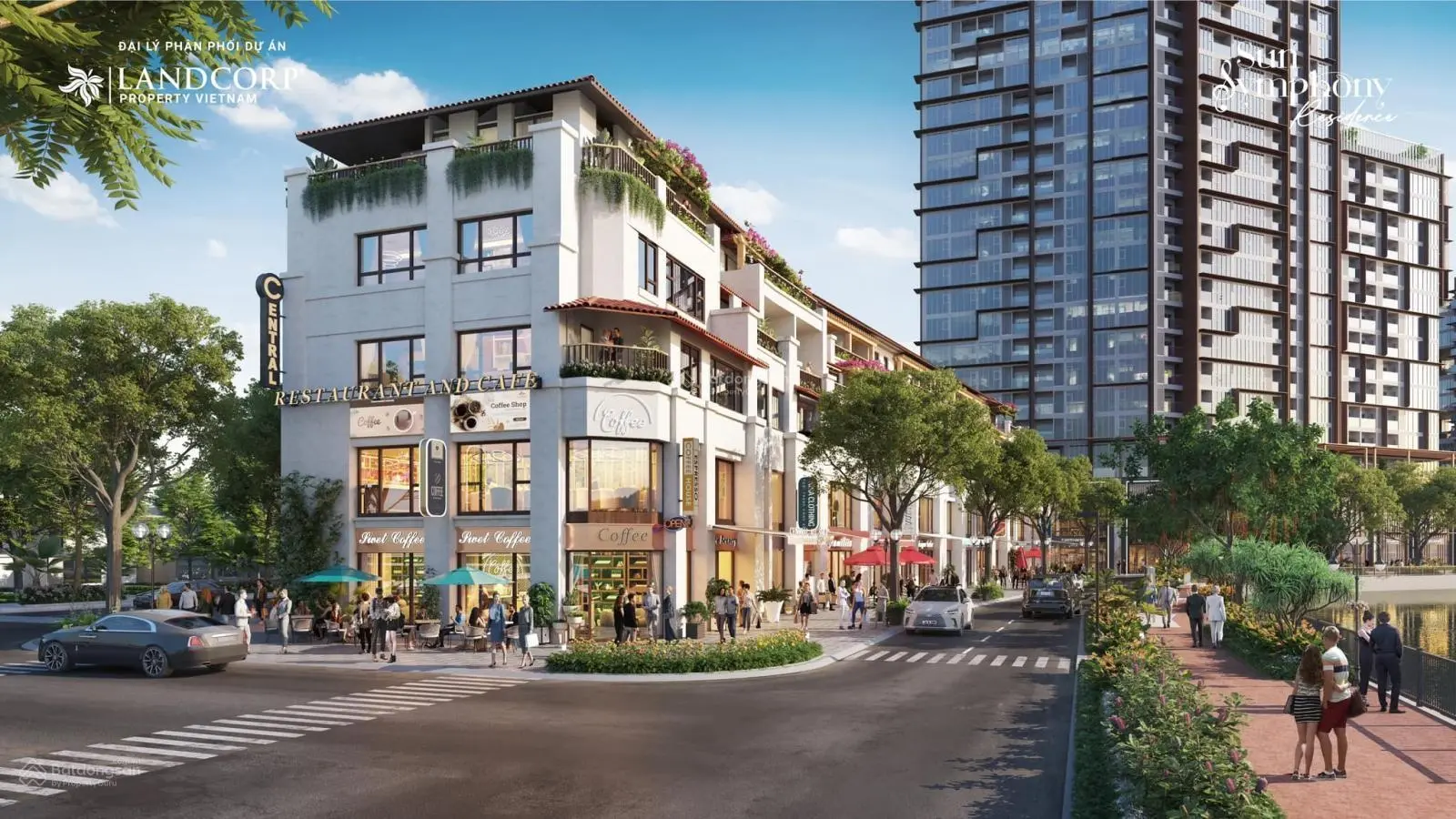 Shophouse mặt phố Trần Hưng Đạo view sông Hàn Đà Nẵng giá gốc từ SunGroup