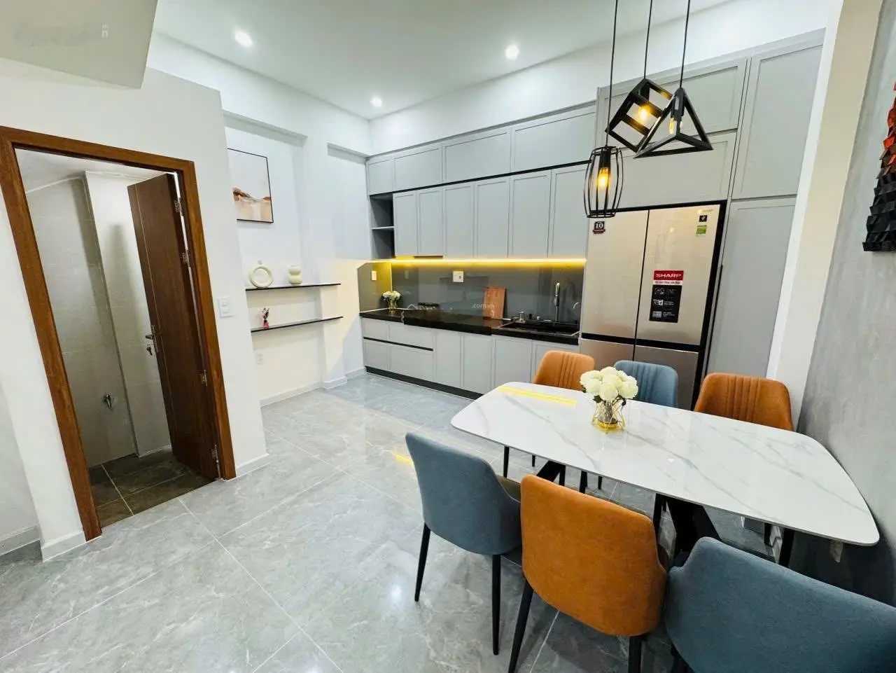 Bán siêu sẩm ngay Đinh Bộ Lĩnh P. 26 nhà 4 tầng mới full nội thất 6.68 tỷ TL mạnh