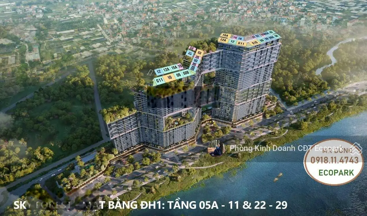 Cần bán 2 ngủ Sky Forest - View BTD - Nộp tiến độ - LH 0918 114 ***