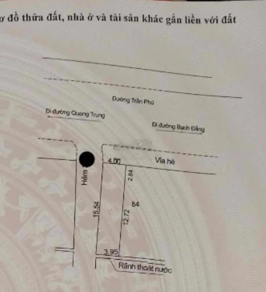 Nhà mặt tiền Trần Phú đối diện biển Vũng Tàu 7ty2