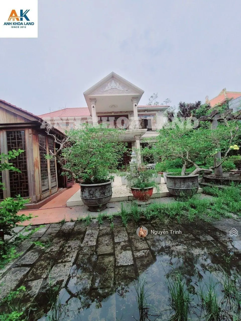 Bán gấp nhà biệt thự gỗ có view hồ, cây cảnh thoáng mát ngay MT Vành Đai, ngang 10m, Hơn 50Tr/m2