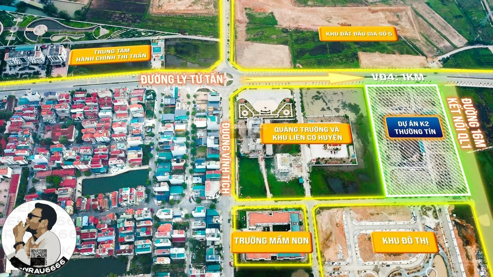 Cực hiếm chỉ 5lô LK 2mặt tiền 5m Him Lam Boulevard, hướng Nam công viên, vỉa hè 7m KD hết nước chấm