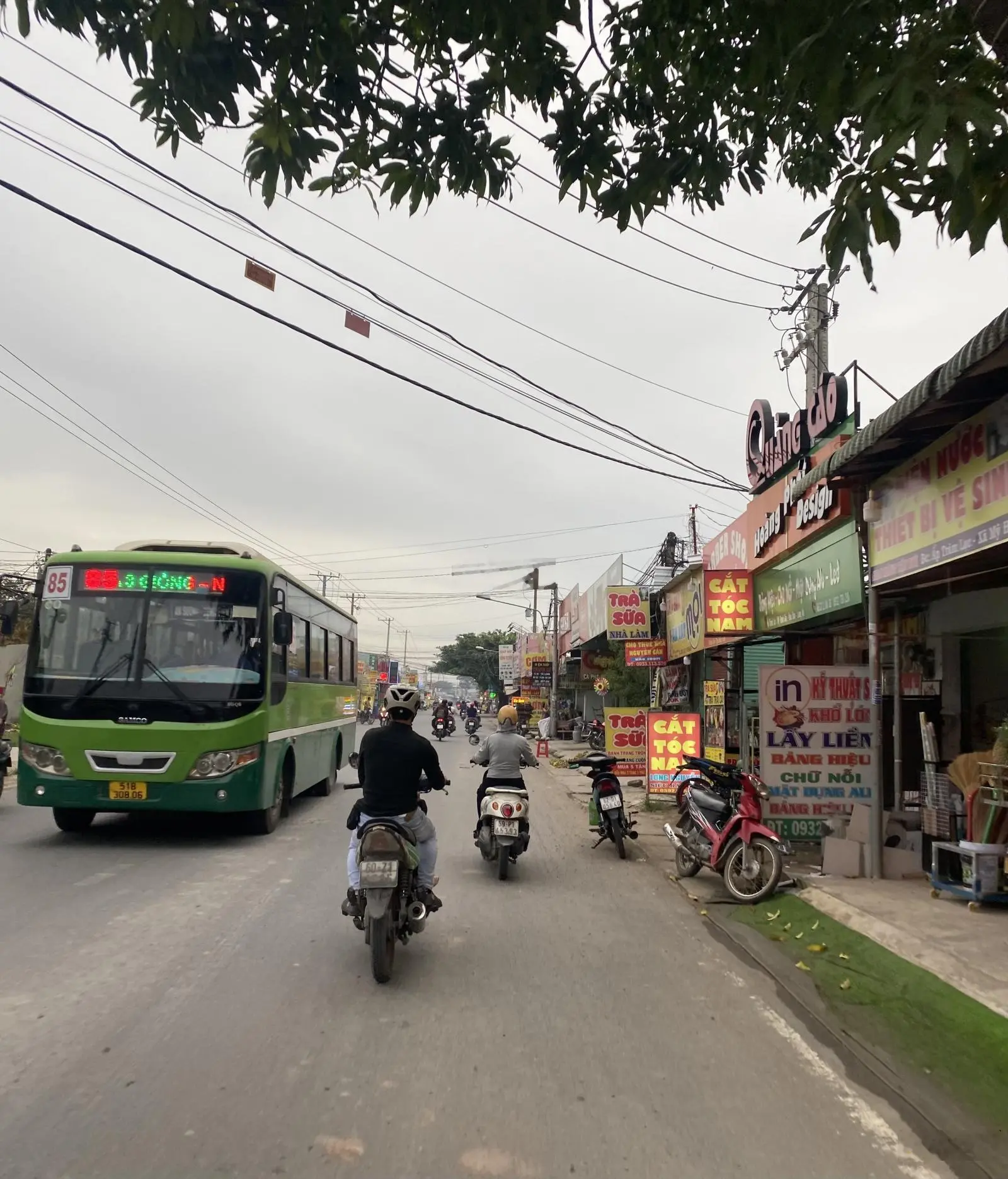 Bán nhà mặt tiền Kinh doanh 5x15 1 lầu gần chợ Xuân Thới Thượng Hóc Môn