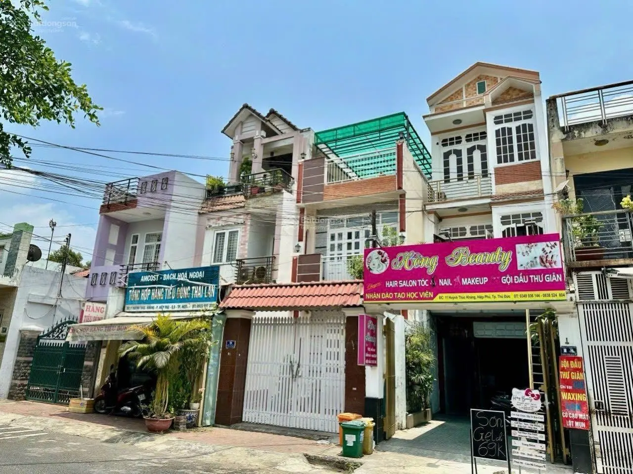 Bán nhà 2 tầng mặt tiền kinh doanh giá 9,6 tỷ, diện tích 90 m2, tại Huỳnh Thúc Kháng, phường Hiệp Phú, quận 9