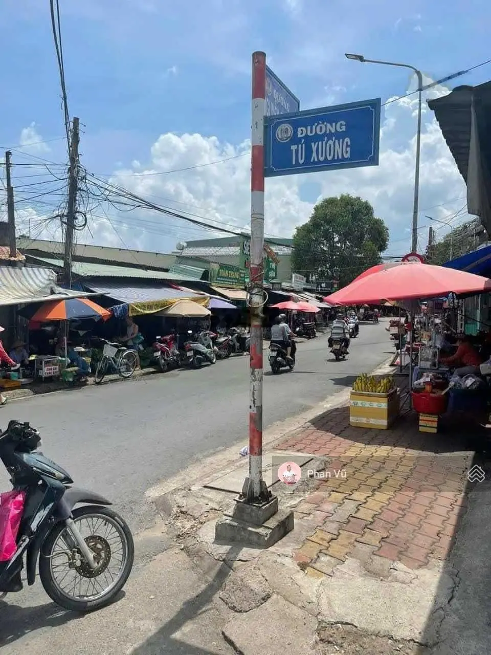 Lô đất 163.4m Đ. Tú Xương (ngay chợ Dĩ An 1). LH: 0909 290 ***