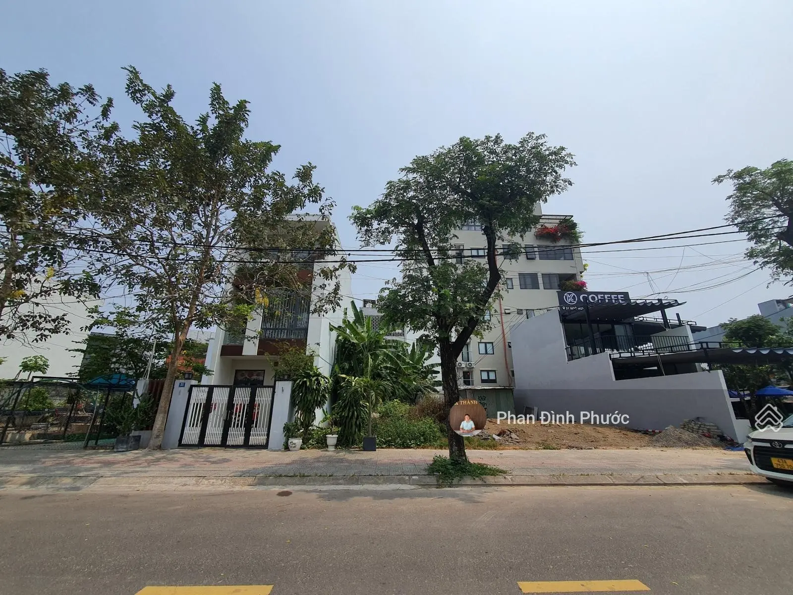 Ngô Huy Diễn View công viên, vị trí Quảng Cáo, nhìn ra cầu Hòa Xuân