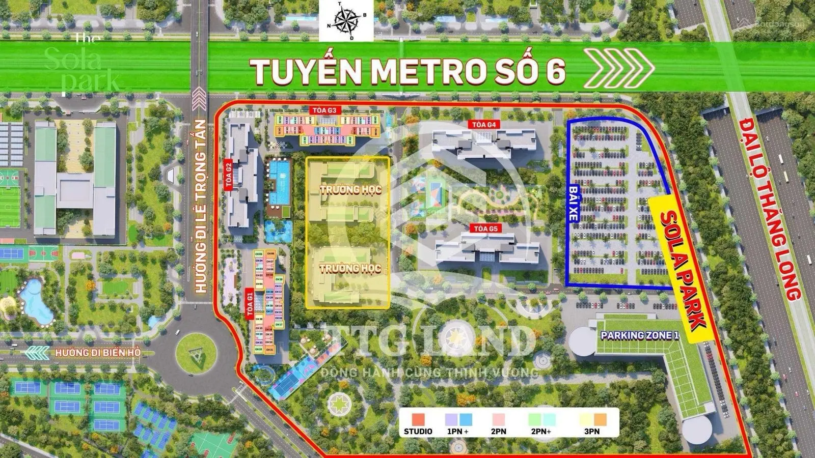 Quỹ căn ngoại giao dự án Vinhomes Sola Park Smart City