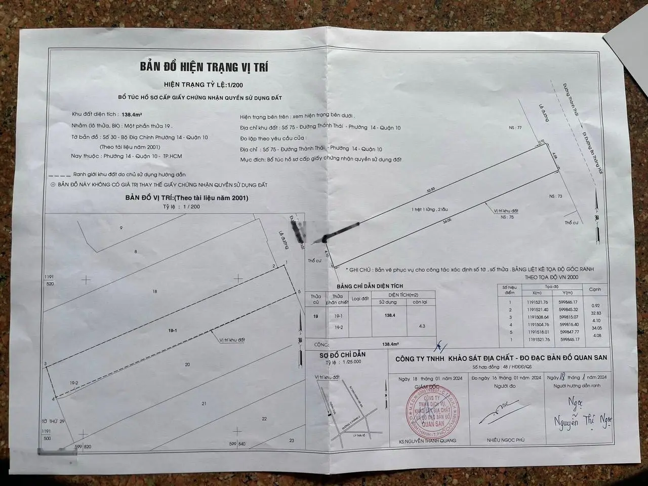 Bán nhà mặt tiền 75 thành thái, phường 14, quận 10