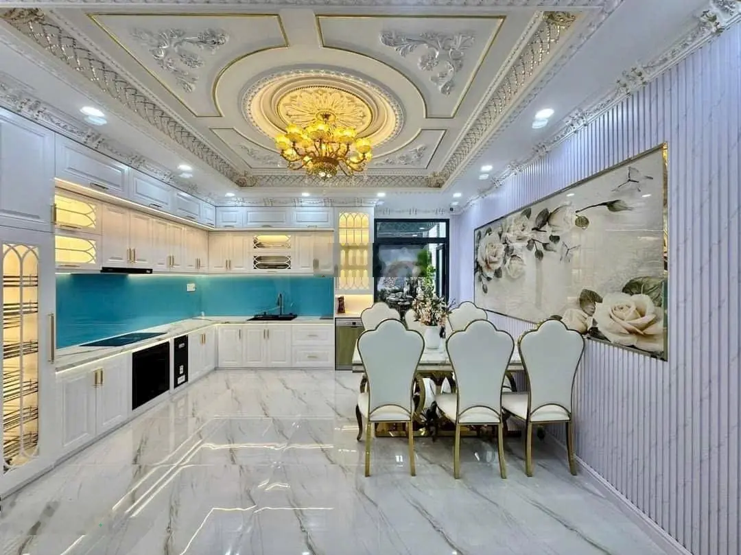 Bán nhà mới - có thang máy - thị trấn Nhà Bè