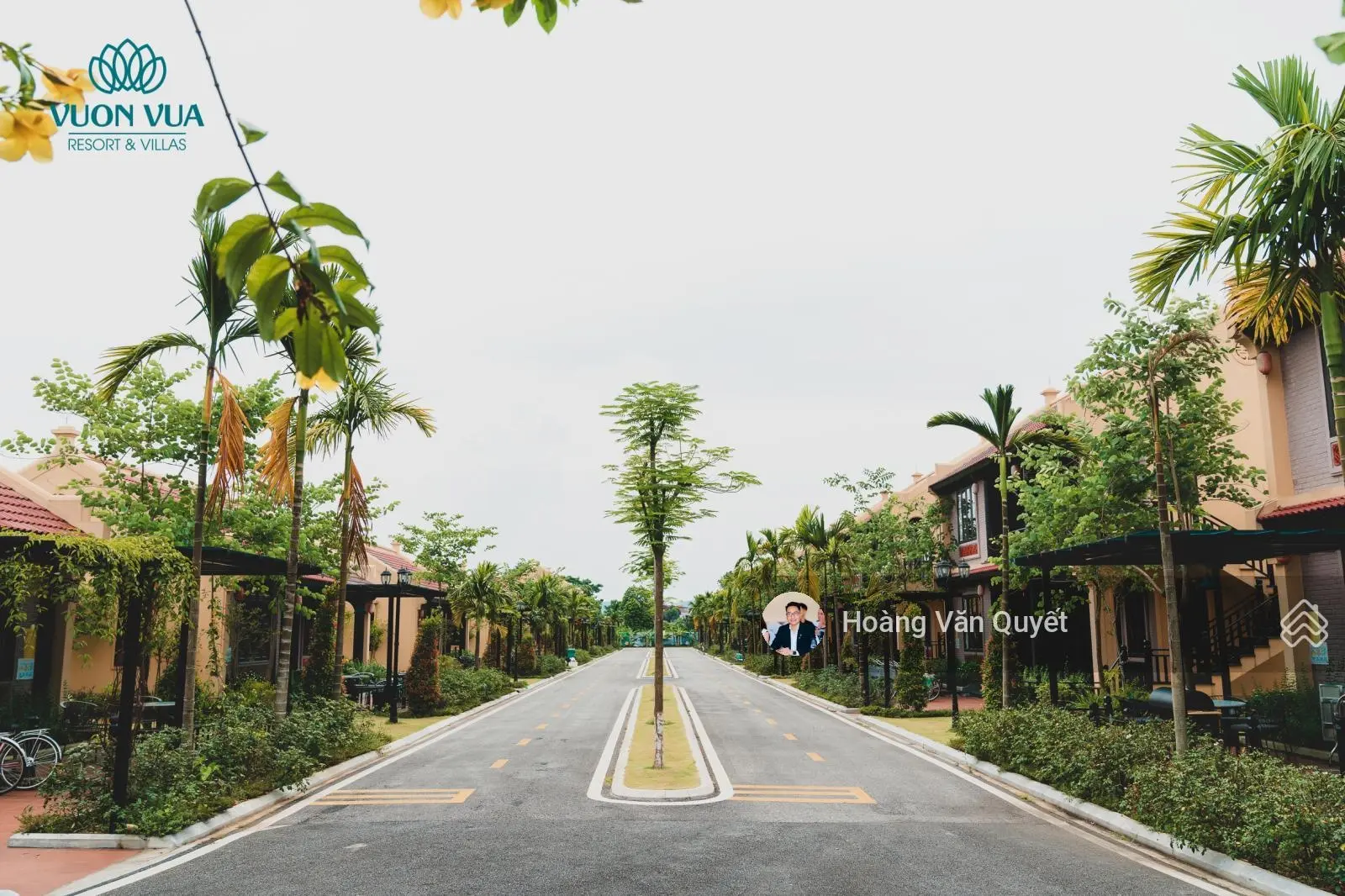 Bán biệt thự 410m2 mặt hồ sen Vườn Vua Resort full đồ sẵn kinh doanh chỉ 18.5tr/m2. LH 0962202555