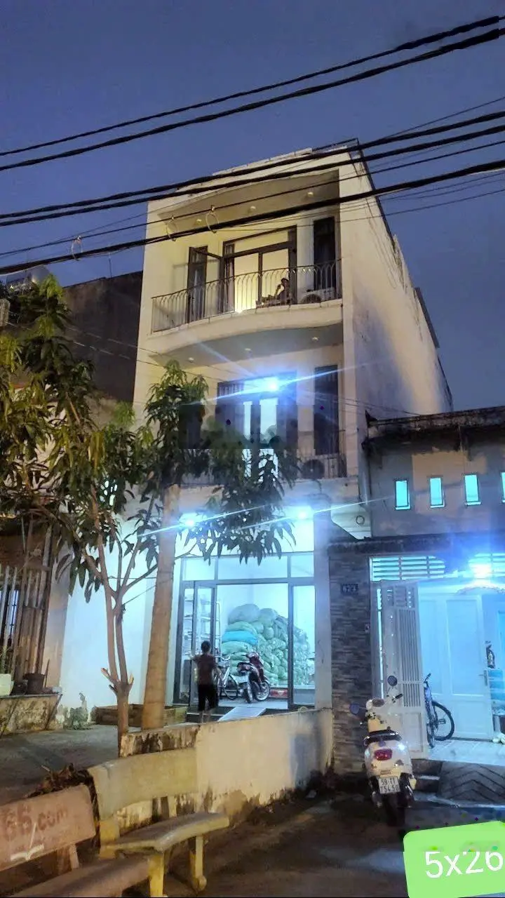Hạ giá bán gấp nhà mặt tiền 4 tầng, 130m2(5x26m) đường Nguyễn Thị Búp, Quận 12