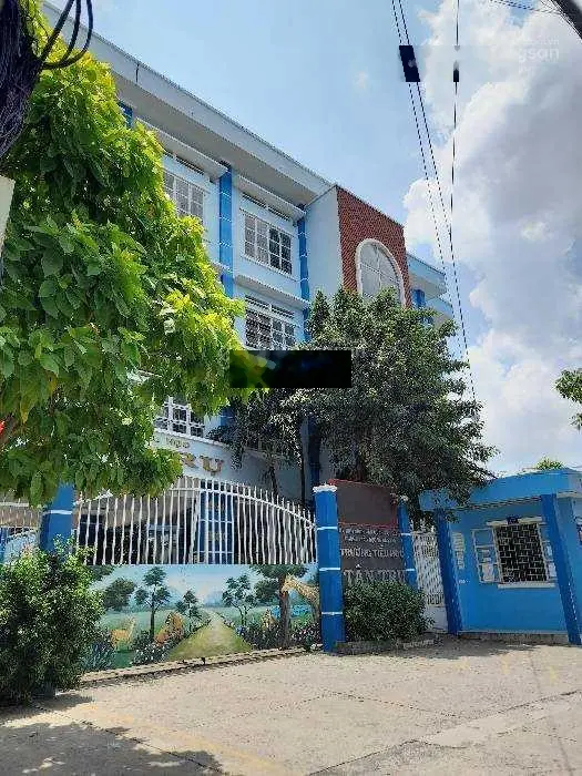 Nhà Hiếm Khó Tìm - Mặt Tiền Kinh Doanh Nở Hậu - Ngay Trường Học Tân Trụ-Tân Bình - DT 61m - 5 Tầng.