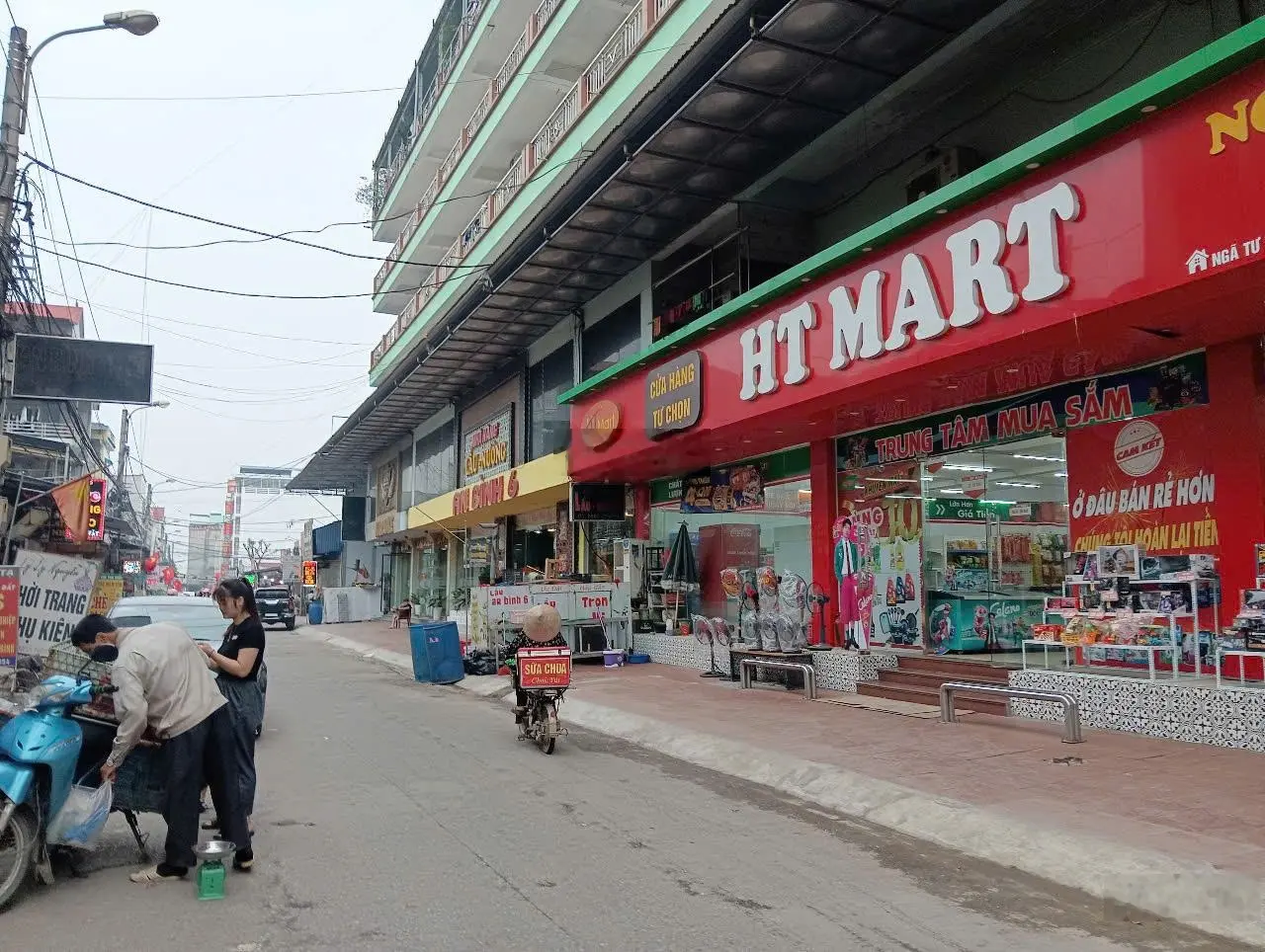 Bán gấp tòa nhà 1200m² x 6 tầng tại chợ Sam Sung Thái Nguyên KD cực tốt; chỉ 80 tỷ - ra lộc!