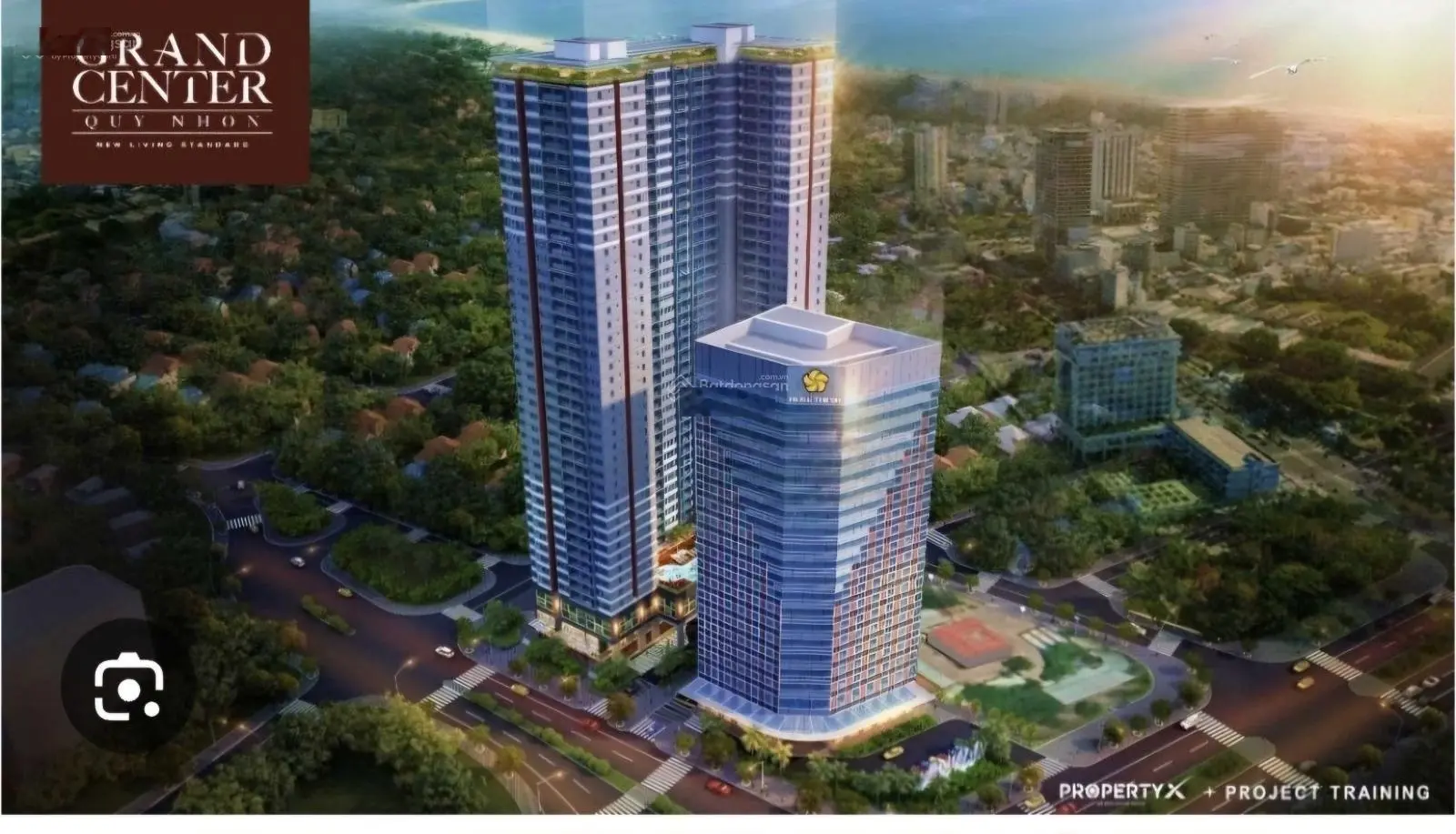 Bán căn hộ Grand Center Quy Nhơn 2 PN, hướng Đông Nam