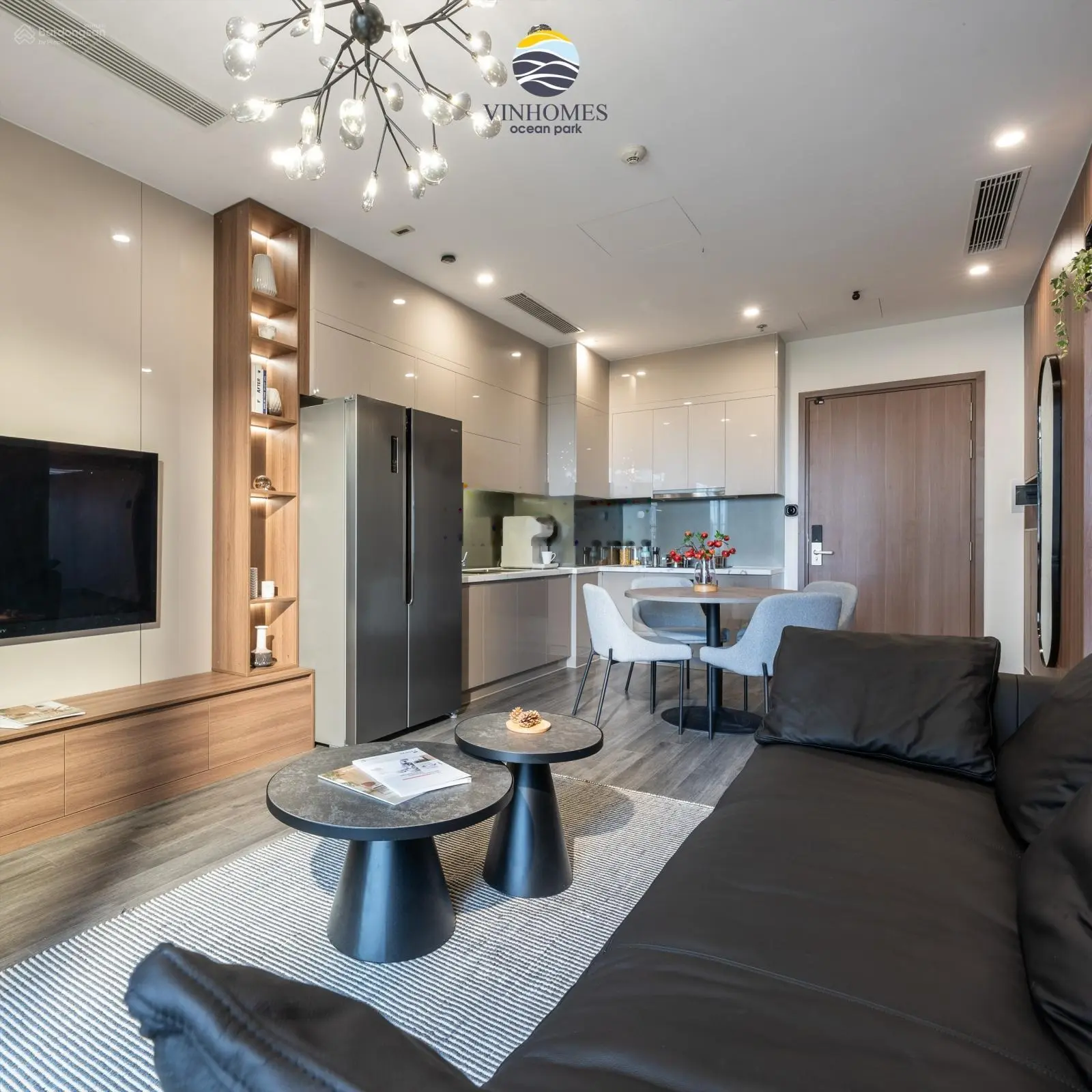 Bán căn 1PN+ tòa R1.02 tầng trung thấp - The Zenpark Vinhomes Ocean Park Gia Lâm 0855 411 ***