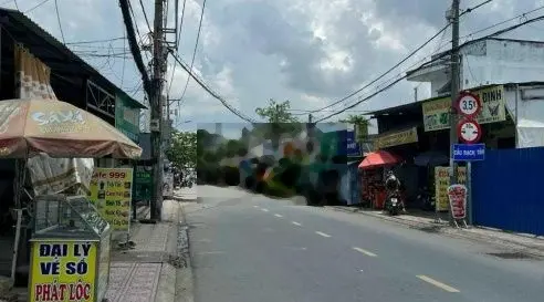 đất thị trấn dầu tiếng, đường bàu rong, 200m2 thổ cư ngộp giá 490tr