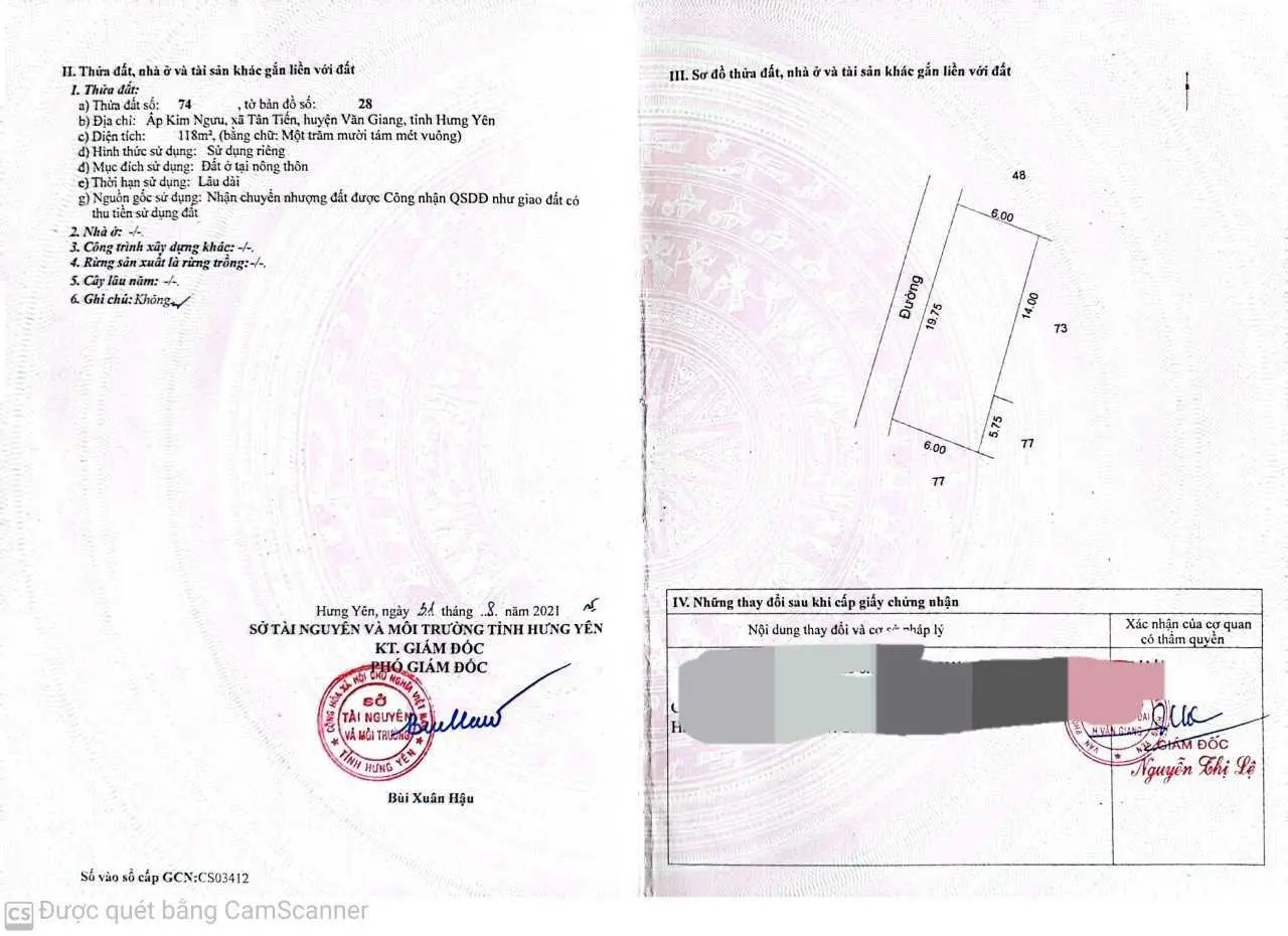 Bán đất Tân Tiến Văn Giang giáp học viện bóng đá PVF và KĐT Ecopark