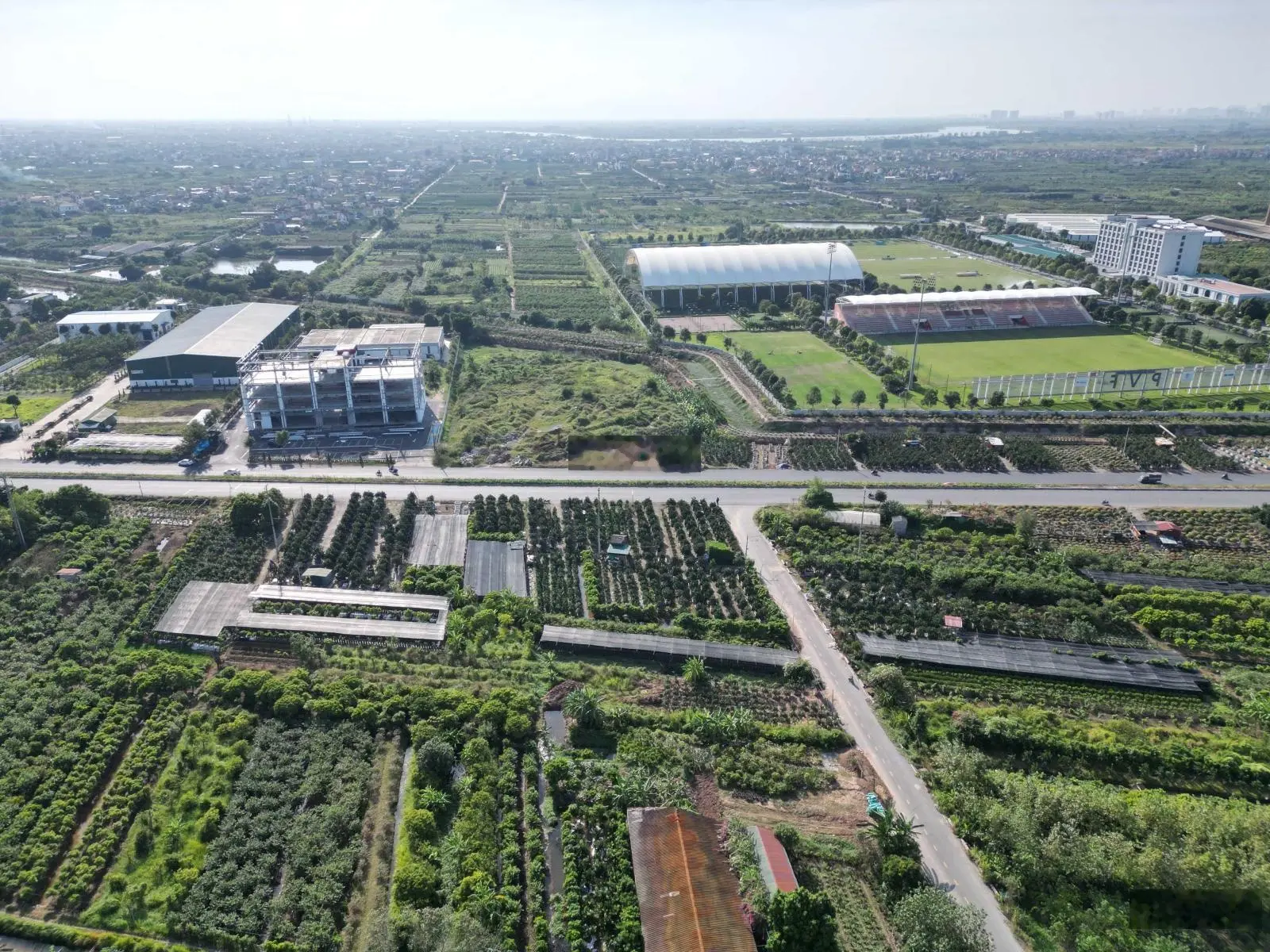 Chuyển nhượng 6.8 ha đất công nghiệp tại Mỹ Hào, đã có sổ đỏ, đã san lấp. Miễn thuế đất 30 năm