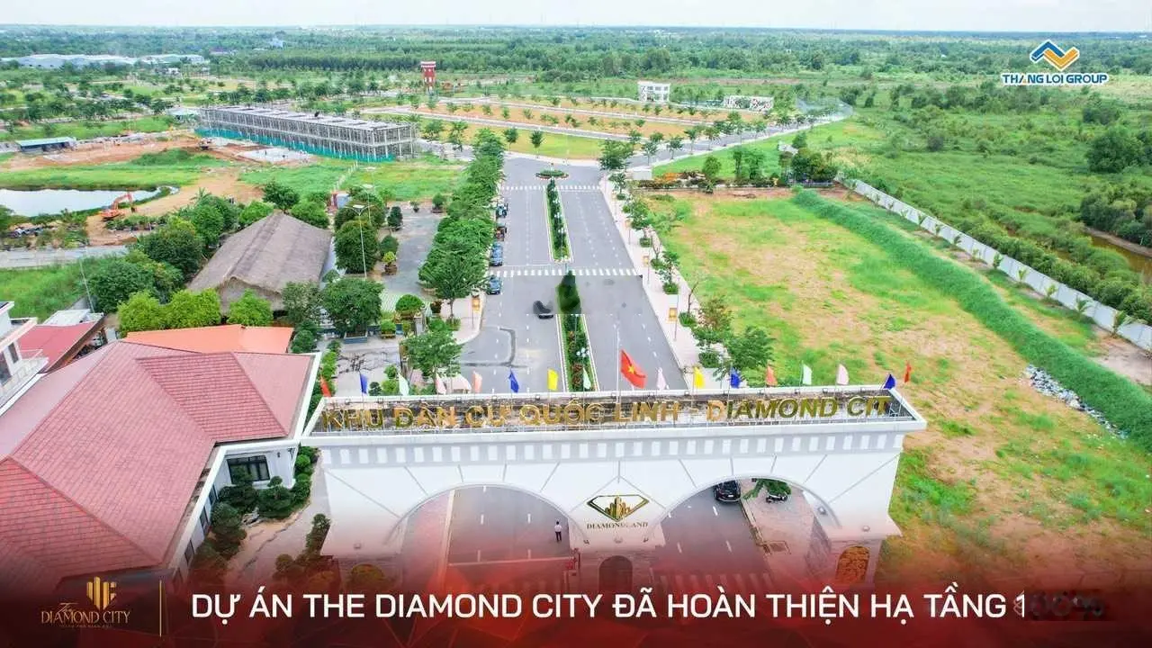 (2 suất nội bộ) CĐT Thắng Lợi Group - The Diamond City chiết khấu khủng. MT Vành đại 4. SHR