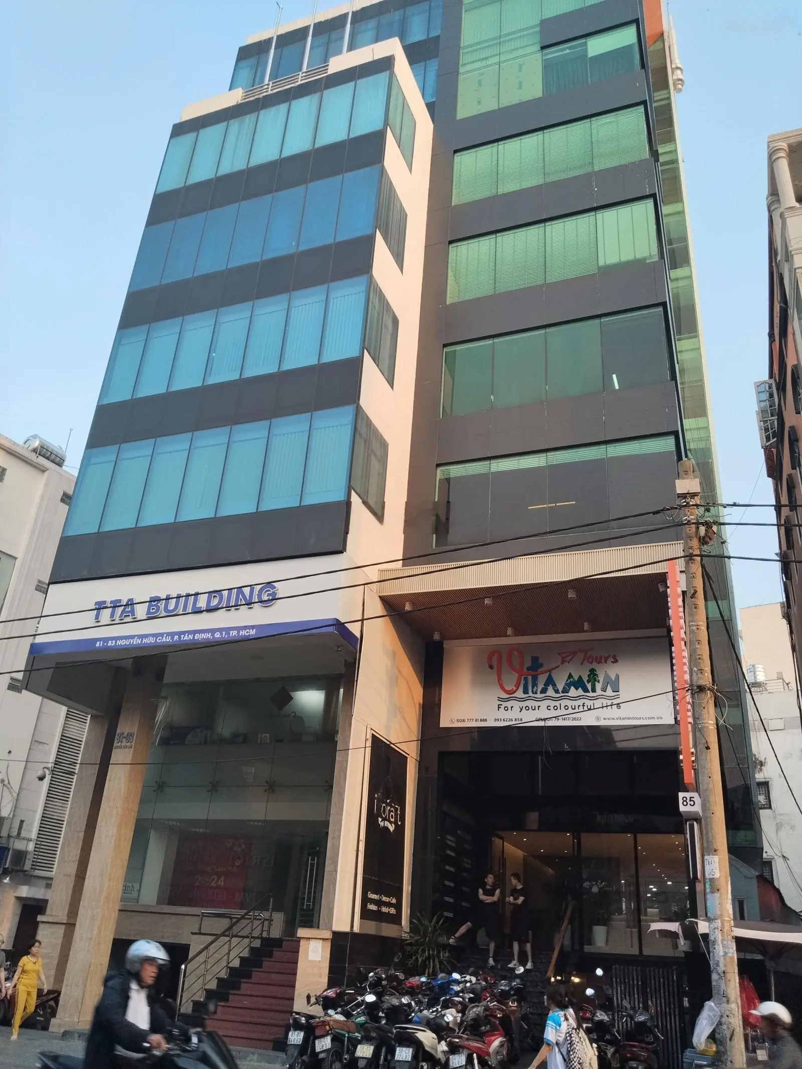 Siêu vip! Mặt tiền Nguyễn Hữu Cầu, Tân Định, Q1. 8x18m. 5 tầng chỉ 62 tỷ
