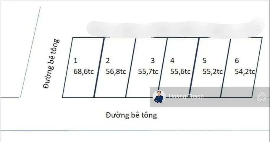 Sổ tươi 6 lô liền kề ngay P. Dĩ An, cách chợ Xóm Vắng 300m giá siêu rẻ, sổ riêng
